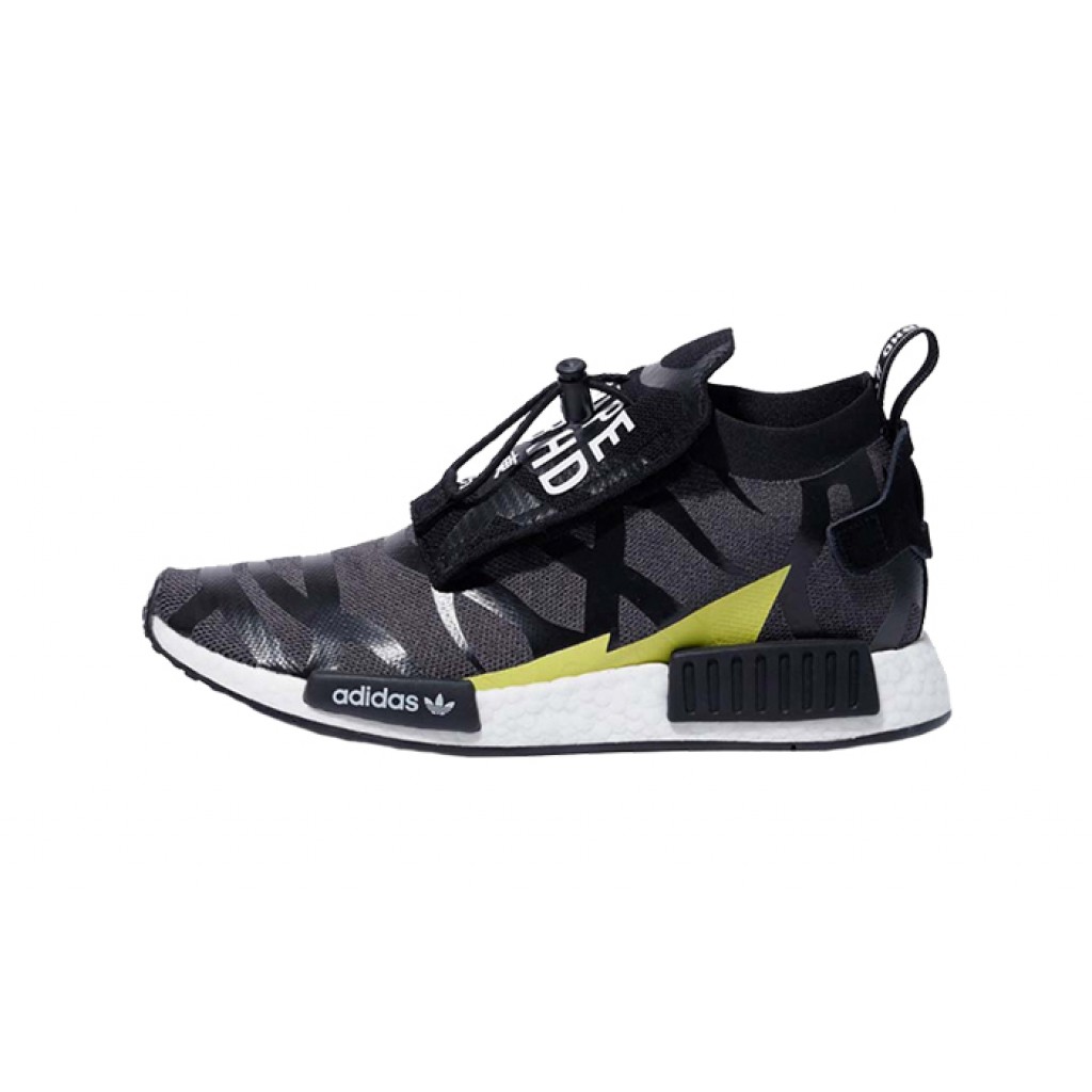 Neighborhood bape nmd hot sale stealth shoes